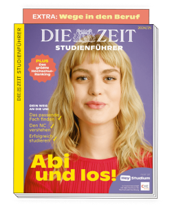Das Cover des ZEIT Studienführers 2024/25